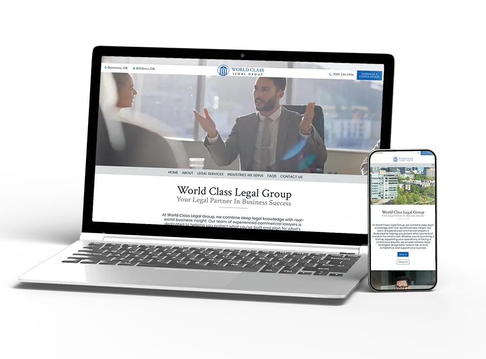 WEO example LEGAL World Class